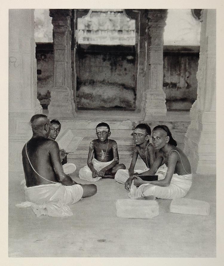 Pillared corridor of the Ramanathaswamy Temple, Rameswaram