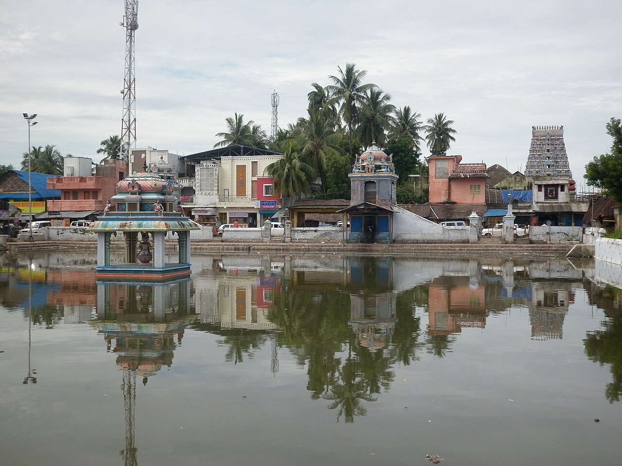 Thirunallar Saniswaran Temple at Karaikal